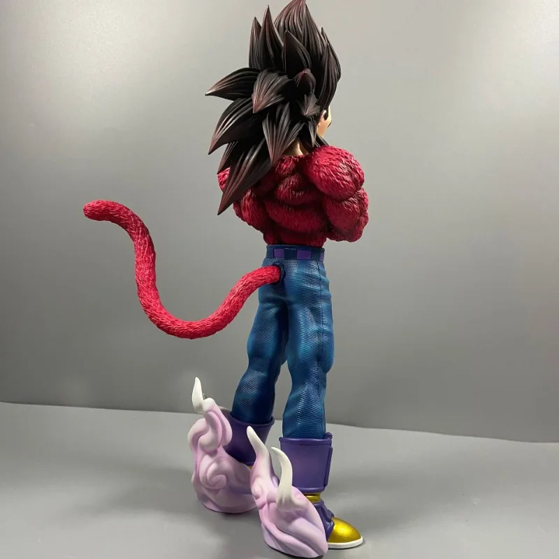 29cm Dragon Ball Super Vegeta Figures SSJ4 Goku Action Figures Super Saiyan Anime PVC Model Collection Toys view 3