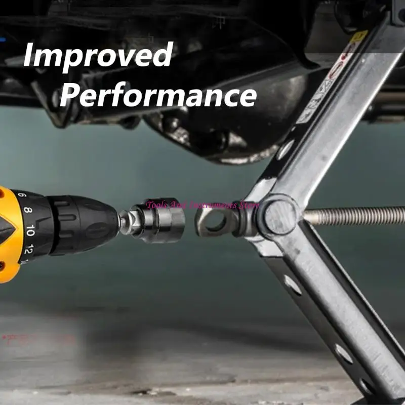 

Multipurpose Jacks Socket Adapters High Speeds 3 Second Operation Compatible Most Jacks Electric Drill And Wrenches C7AC