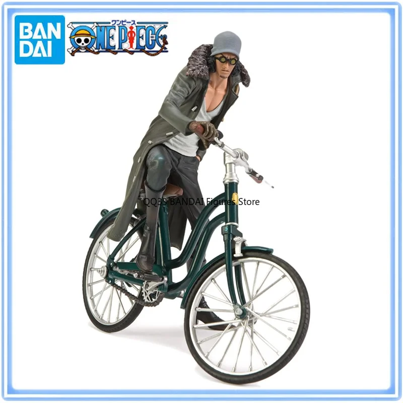 Banpresto ONE PIECE DXF KUZAN & BICYCLE THE GRANDLINE NEHIGLE Vol.2 Anime Figuras de ação Ornamentos colecionáveis Modelo presente