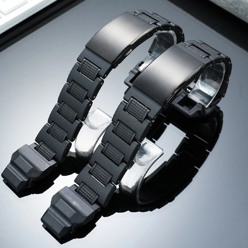 DIY Plastic Steel Watch Strap for Casio Smart Sport Watch 3475 GBD-H1000 Modified Waterproof Lightweight Watch Strap Accessories view 4