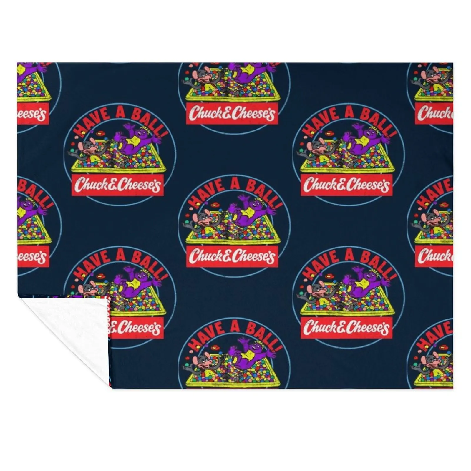 

Copy oHave a Ball (vintage 80s Chuck E Cheese) Throw Blanket Extra Large Throw Winter beds Blankets