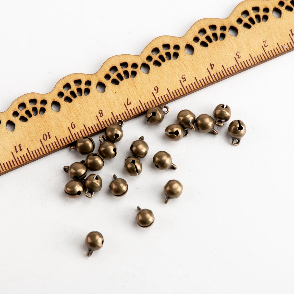 Campane piccole Ciondolo in lega fai-da-te Accessori per cucito Ciondoli Risultati e componenti di gioielli per la creazione di gioielli # JY105