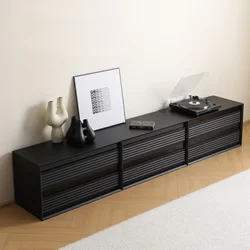 Tv Table Living Room Wood Stand Monitor Cabinet Pedestal Luxury Home Furniture Mueble Unit Entertainment Center Cradle Mesa De