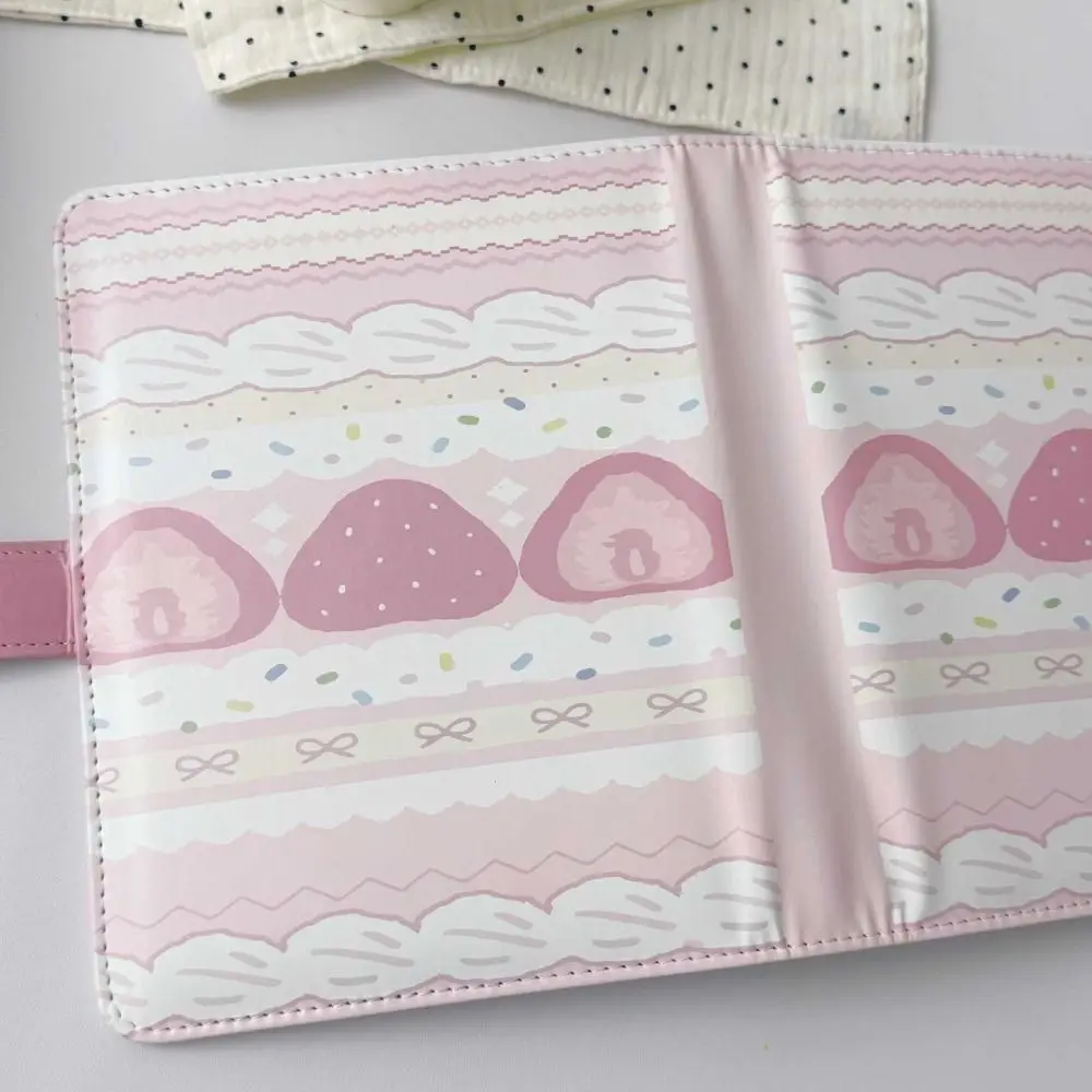 Multi-functional A5 Photocard Holder PU Leather Loose-leaf Card Storage Booklet Large Capacity Fairland Pattern Photo Album