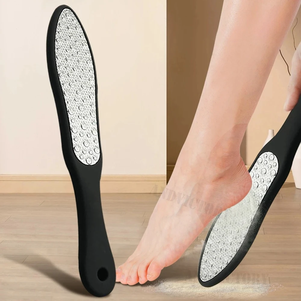 

1 шт. двухсторонний инструмент для педикюра, профессиональная пилка для удаления мозолей, рашпиль для удаления омертвевшей кожи, каблук, используемый на влажных и сухих ногах