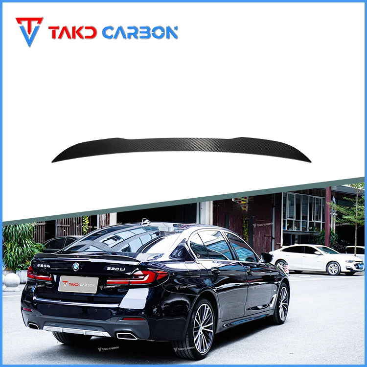 

Dry Carbon Fiber Car Trunk Spoiler Universal Rear Universal Trunk Spoiler for Car for bmws 5 Series G30/G38 2018-2023