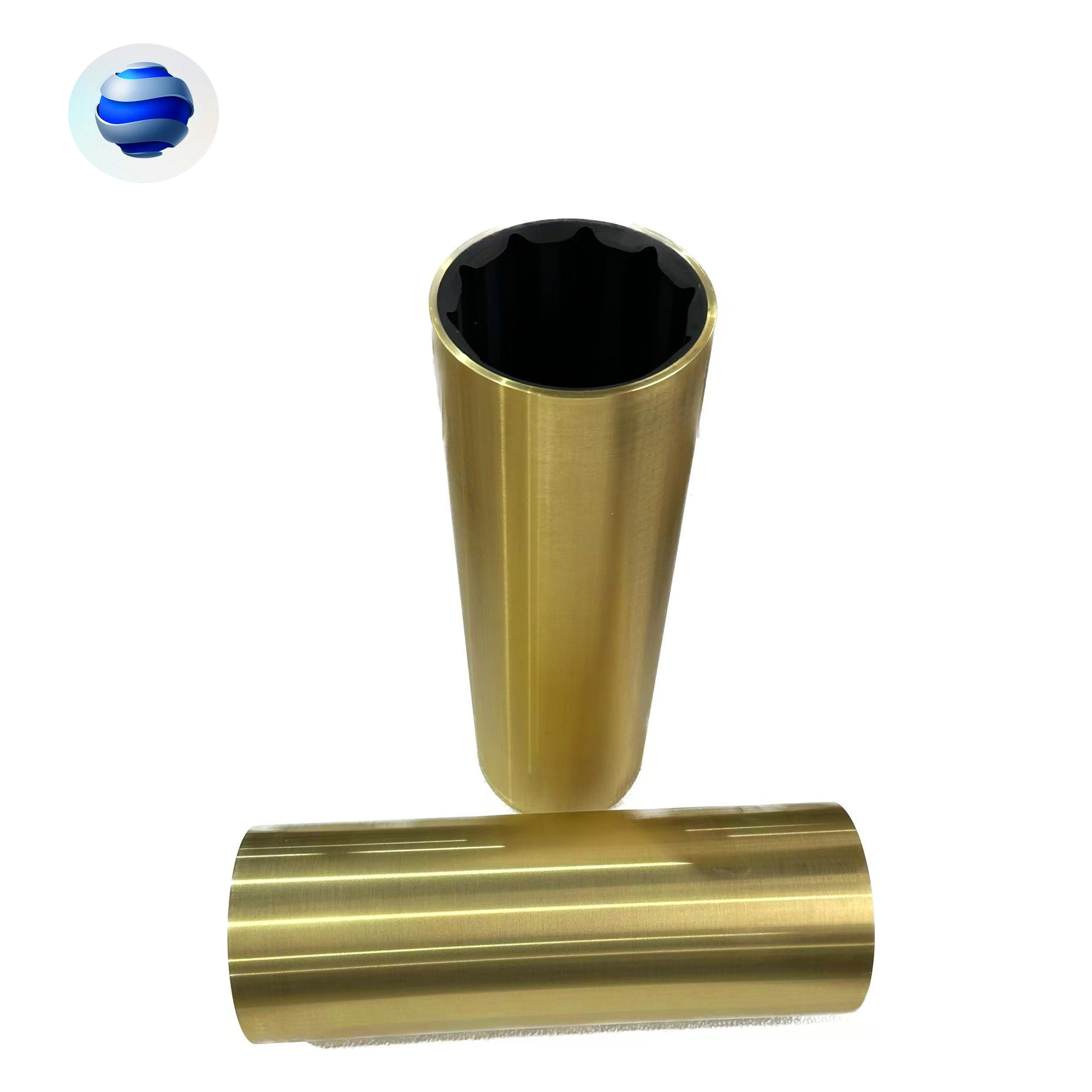 Marine Copper Rubber Water Lubricated Bearing Bushing 100/127/400mm