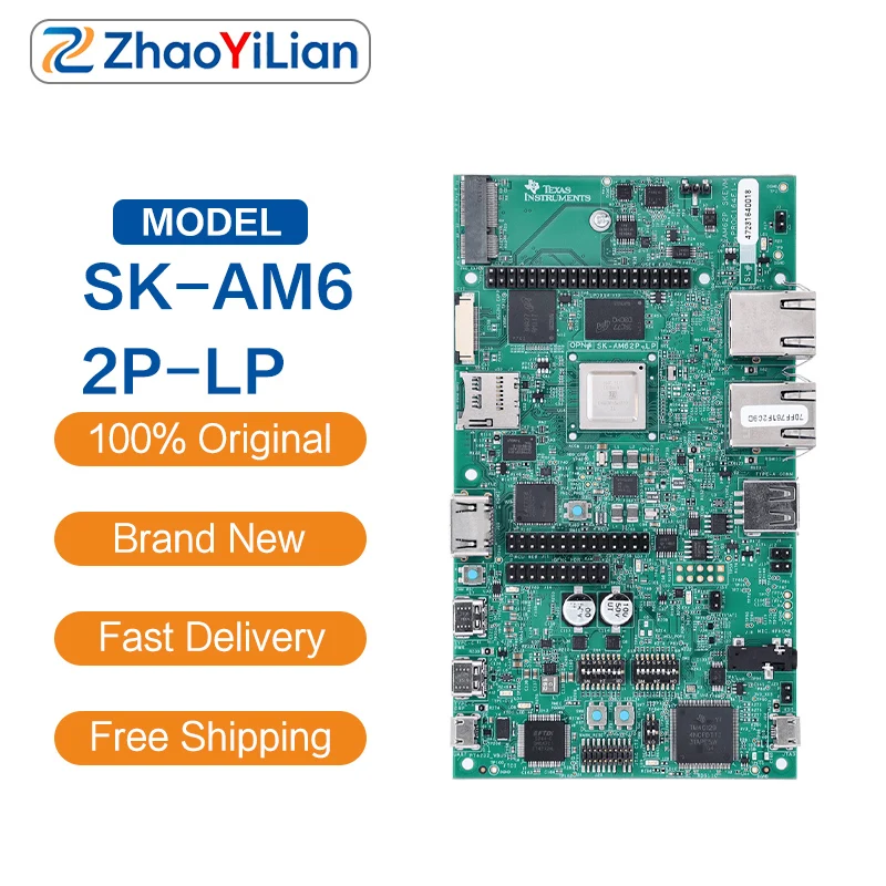 For SK AM62P LP AM62P Starter Kit EVM Quad Cortex A53 Dual R5F Triple Display 4K Industrial HMI Evaluation Board