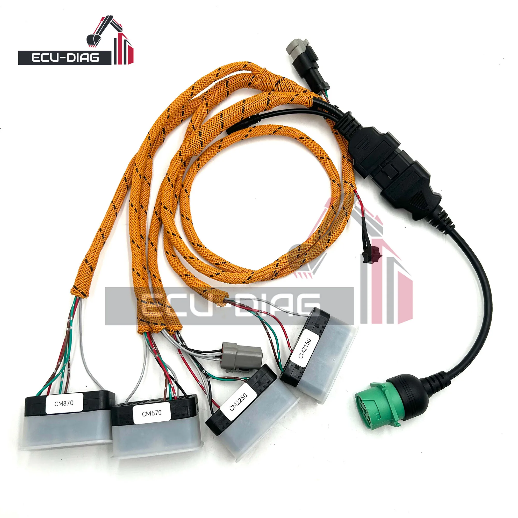

Cummins CM2150 Cummins Program Diagnosic Cable Diesel Engine Detection Wiring Harness for CM570 CM870 CM850 CM876 CM2250