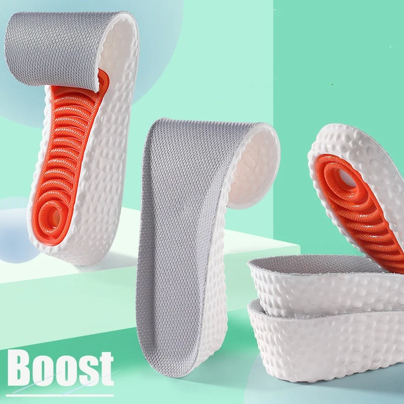 

height-increasing Insoles For Men Women shock-absorbing height-increasing Pads Soft Sole Not Collapse sweat-absorbing odor-proof