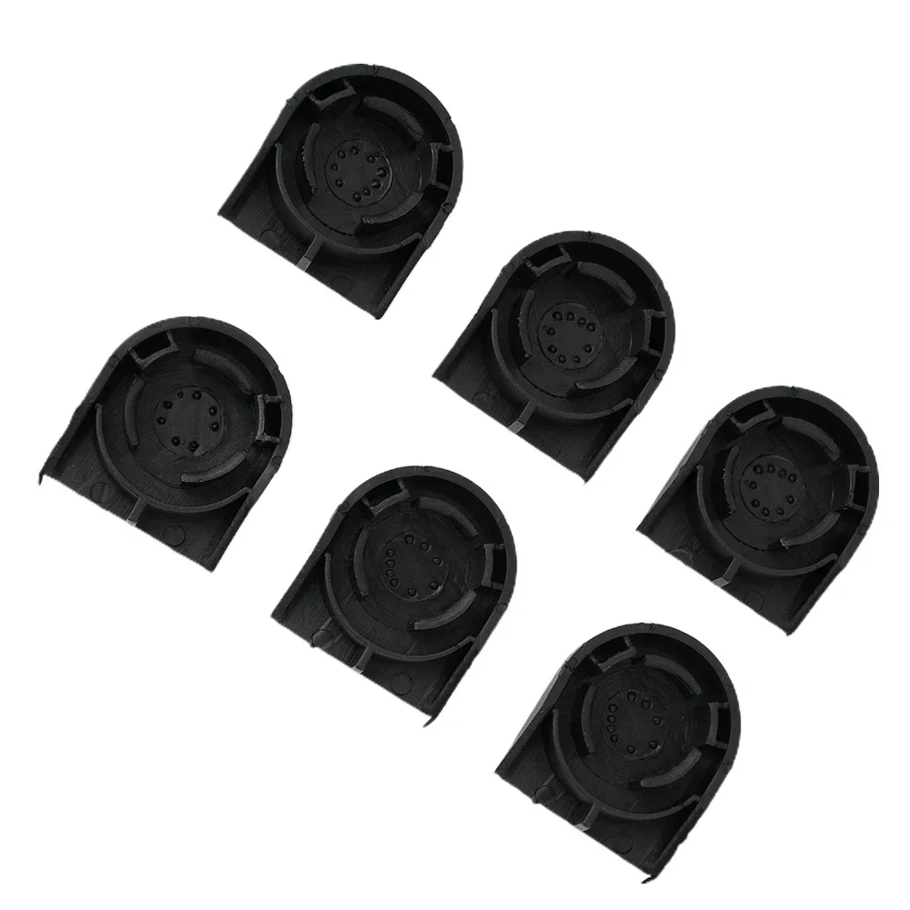 6pcs Car Replacement Wiper Arm Head Nut Cover Cap For Toyota Yaris Corolla Verso Auto Accessories