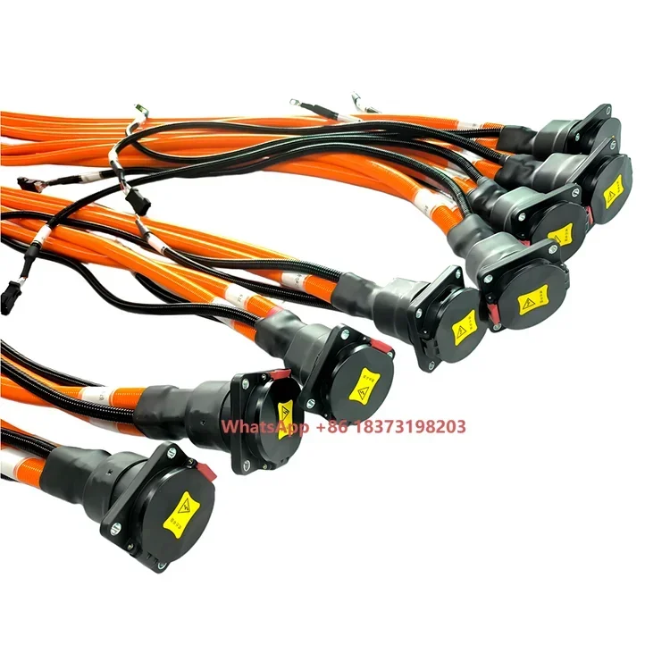 

Custom High Voltage EV Cable Assembly Electric Construction Vehicle Charging Port Wiring Harness for New Energy Vehicle OEM