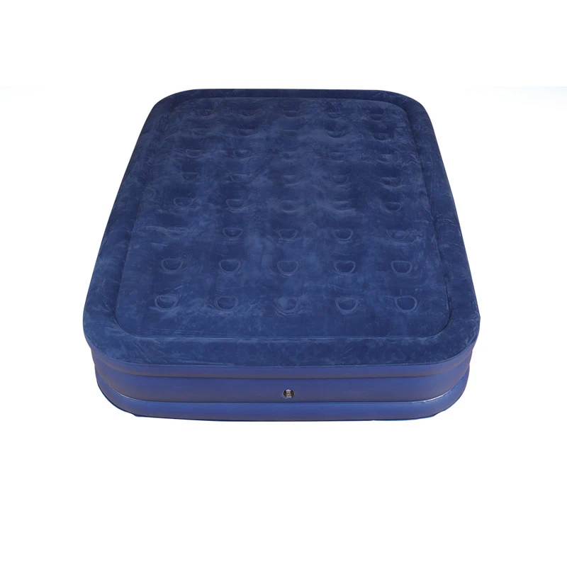 

Air Mattress With Built-In Ac Pump Inflatable Air Bed Mattress Foldable Mattresses