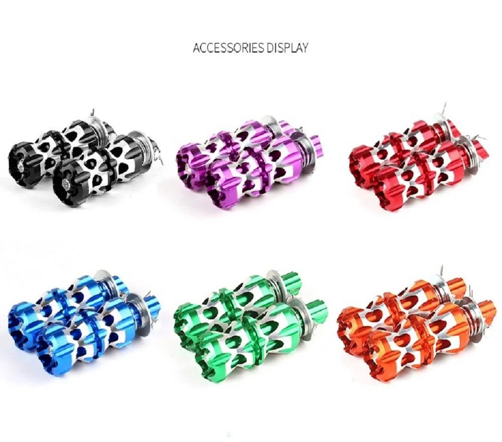 Aluminum alloy motorcycle pedal/electric car small back pedal/universal folding back foot