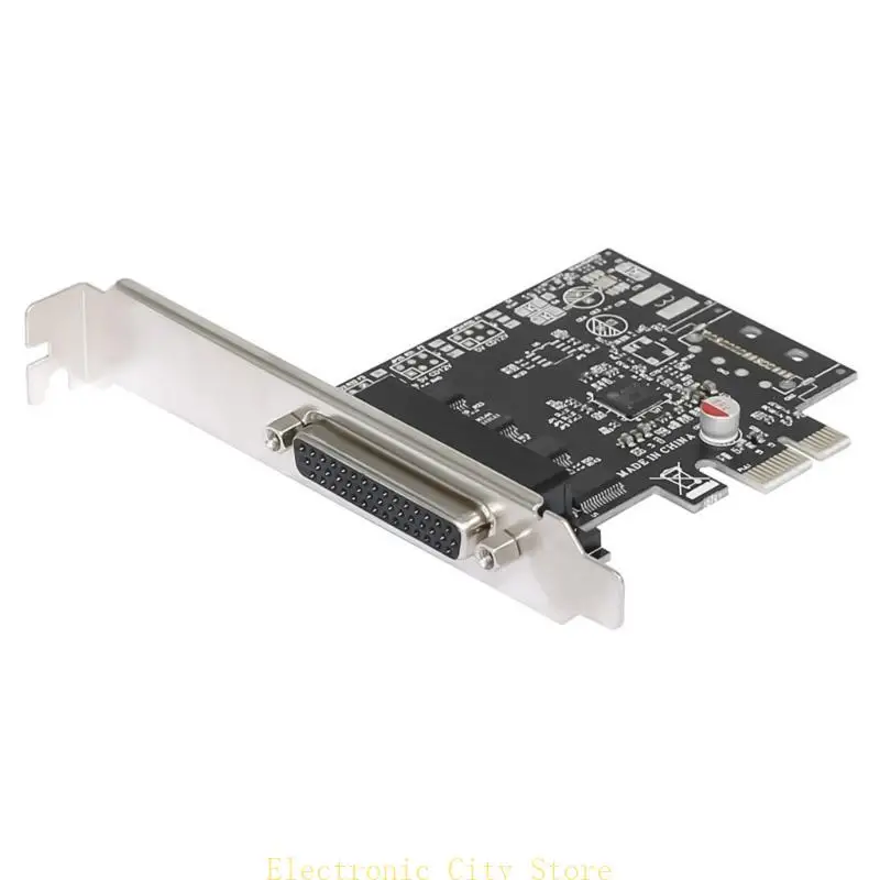 Multiport RS232 Serial Adapter Card PCIe Card с 1-4 кабелем для расширения компьютера HU8D