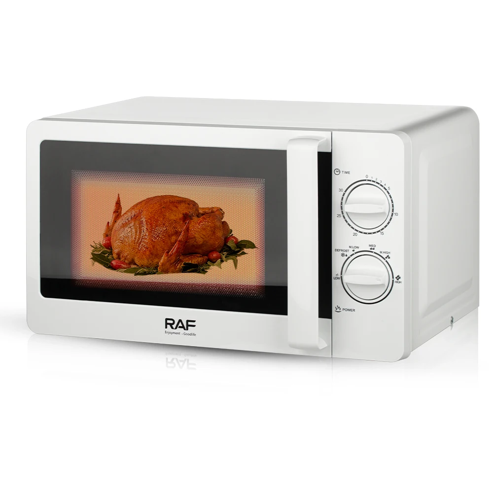 

RAF Intelligent Thawing Countertop Mechanical Control Microwave Kitchen Microondas Electric 20L Large Microwave Oven