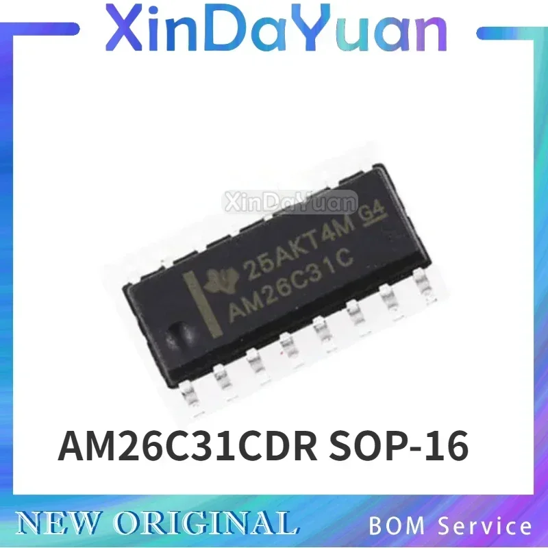 

10 pcs AM26C31C AM26C31CDR SOP-16 Line Drive Transceiver