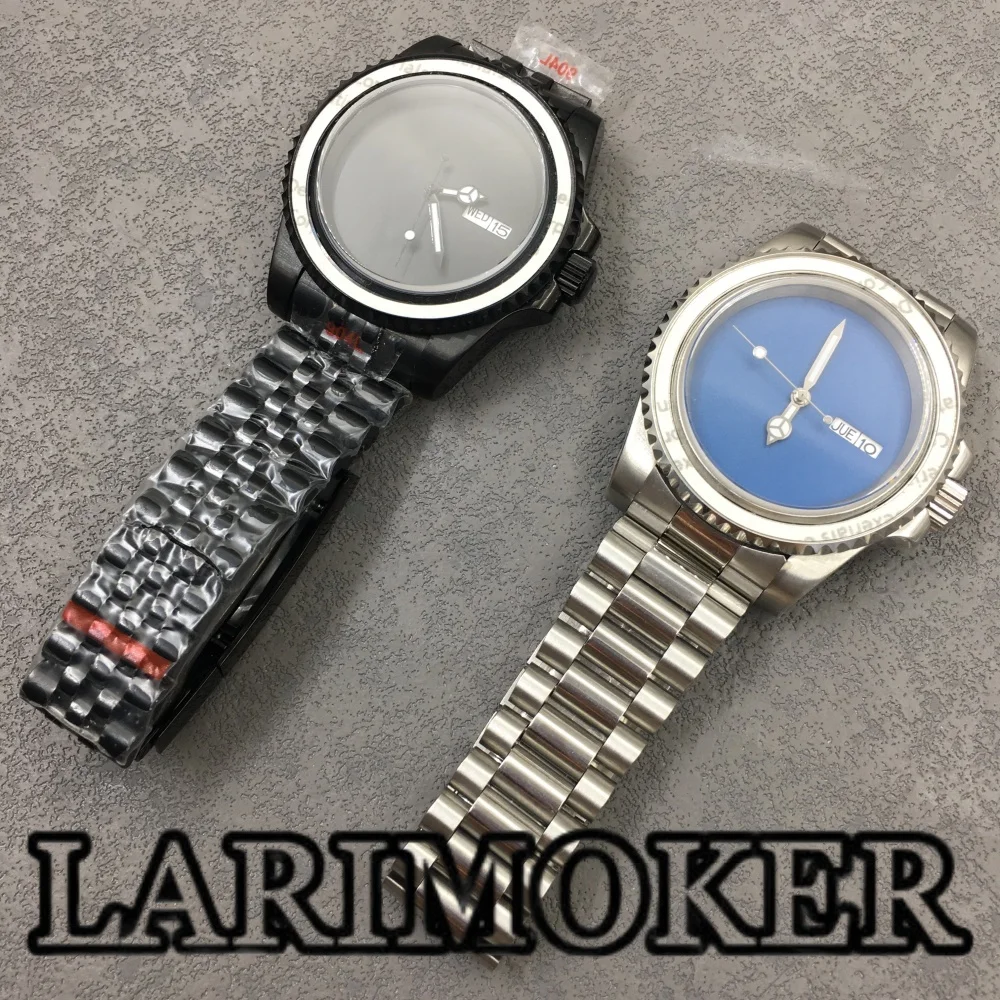 LARIMOKER 41mm Diving Automatic Mechanical Men's watches NH36 Movement Ceramic Bezel Waterproof Date Stainless Steel Watch
