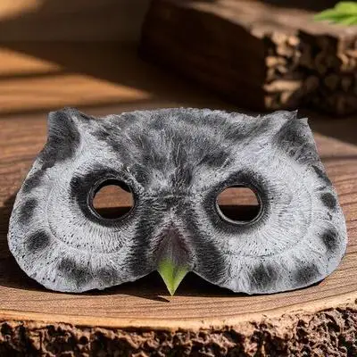 

Owl Masks for Adults Masquerade Lightweight Halloween Cat Owl Gray Animal Masks Women Men Party Cosplay Breathing Easy Wear