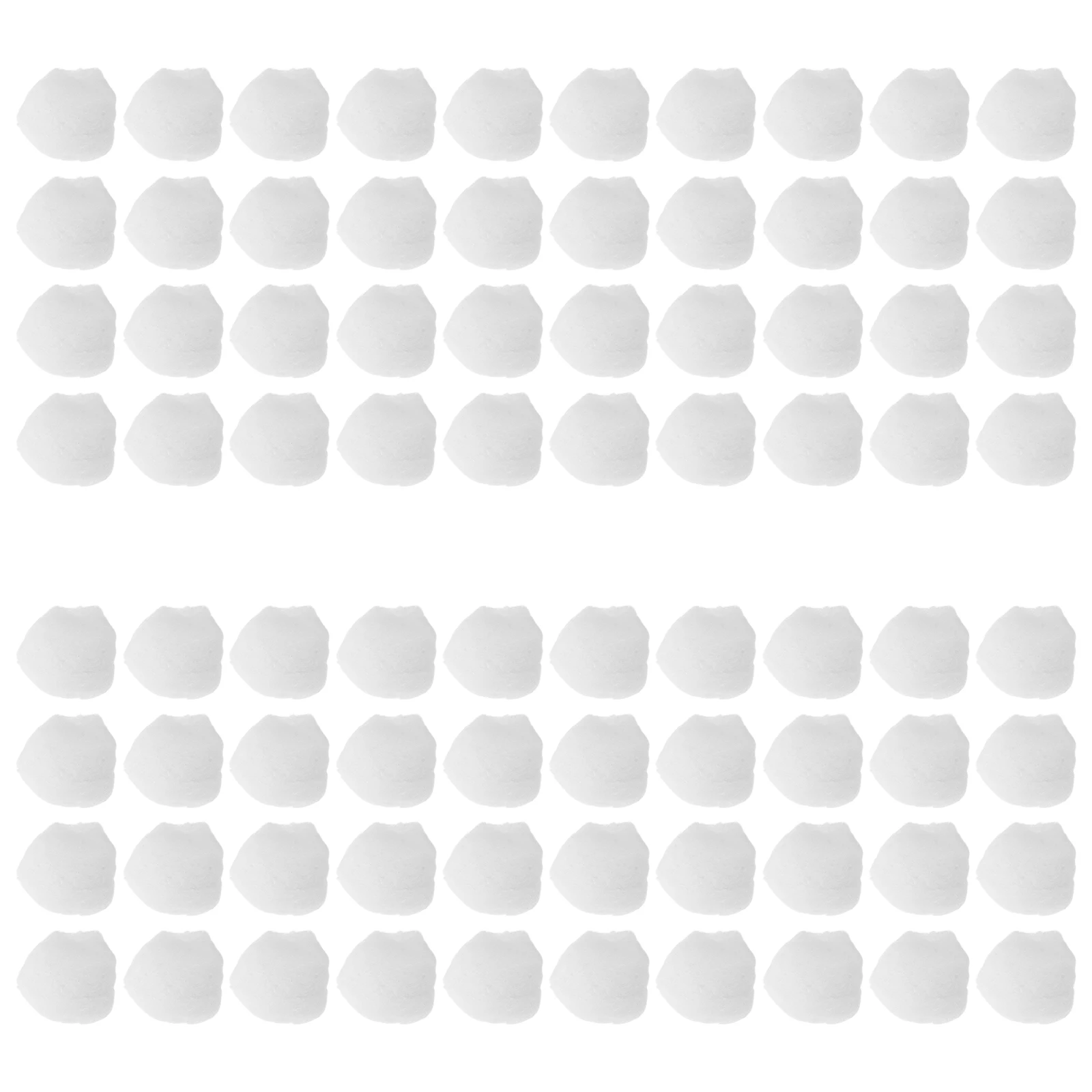 

2 Pack Cotton Balls Lotion Remover Applicator Mini Pads Household Durable Gentle Nail Polish Remover Cotton Material First Aid