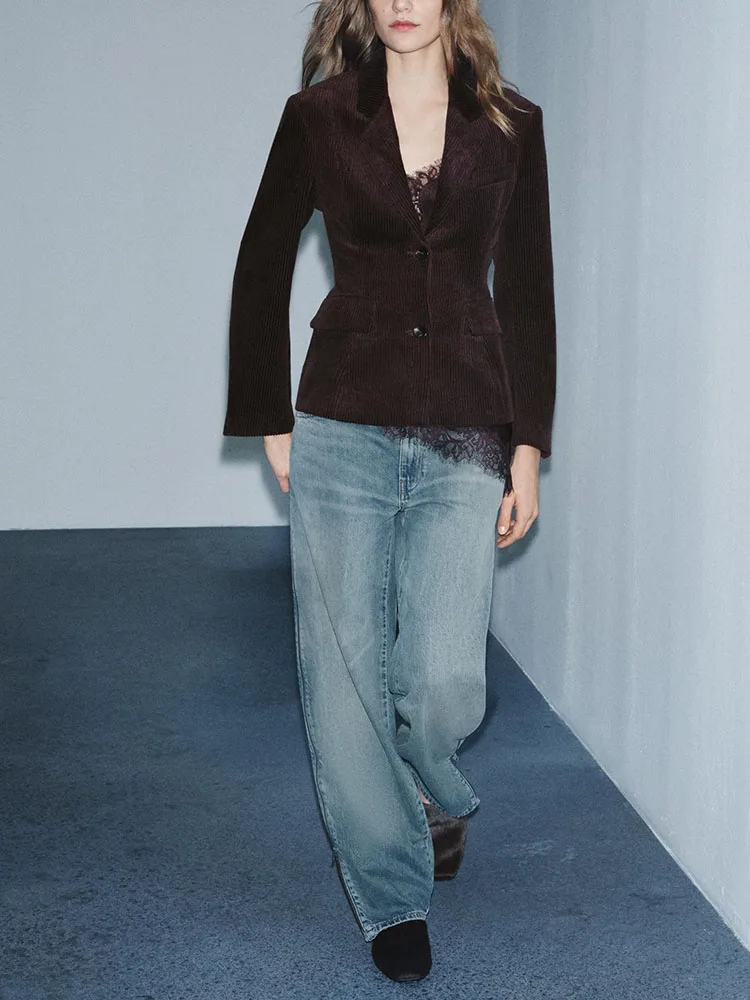 

Высококачественные зимние новые женские длинные брюки Jaet ZA2025 5344257 700, сценический костюм этнической моды 408804 737