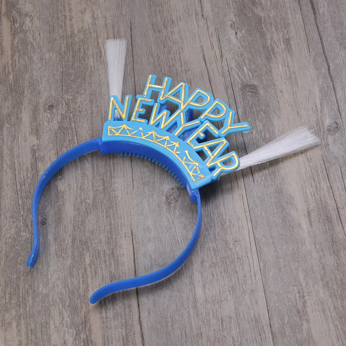 

LED Happy New Years Eve Party Supplies Year Headb Fiber Optic B for Kids Adults Party Costume Accessories Christmas Supplies
