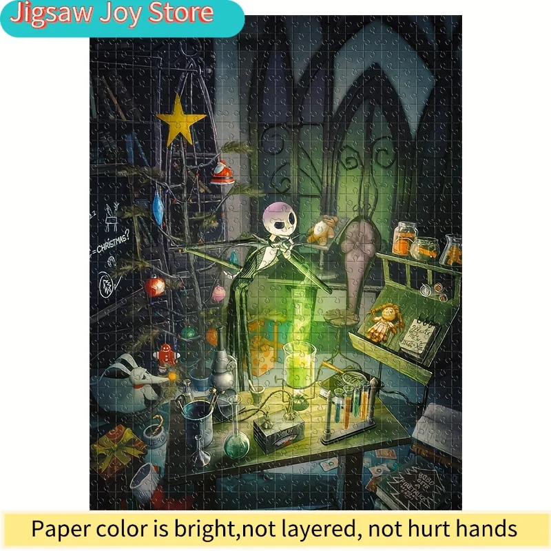 1000 stks Nightmare Before Christmas puzzel - Nightmare Before Christmas film uitdaging - grote puzzel voor volwassenen