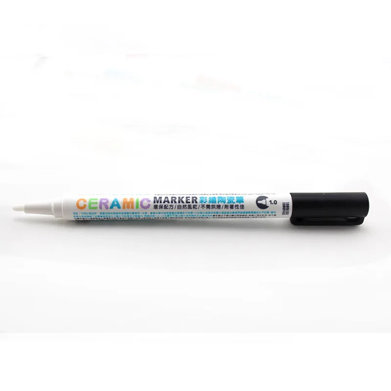 8-color Ceramic Painting Pens Bright Color Strong Adhesion for DIY Hand-painted Ceramics Personalized Graffiti Decoration