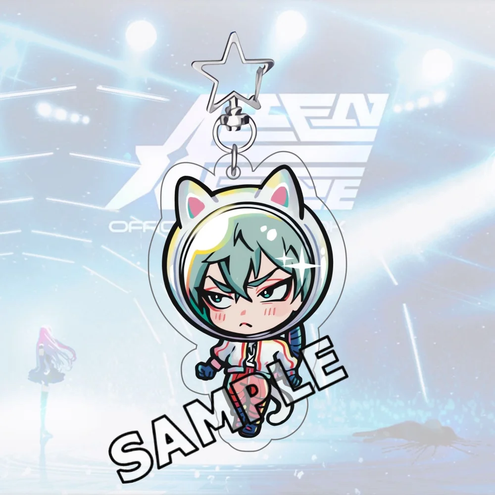 Anime 6cm Popular Alien Stage -Ivan Mizi Till Luka Chibis Keychains Womens Bag Accessories Sua Hyuna Keyrings Pendant Fans Gifts