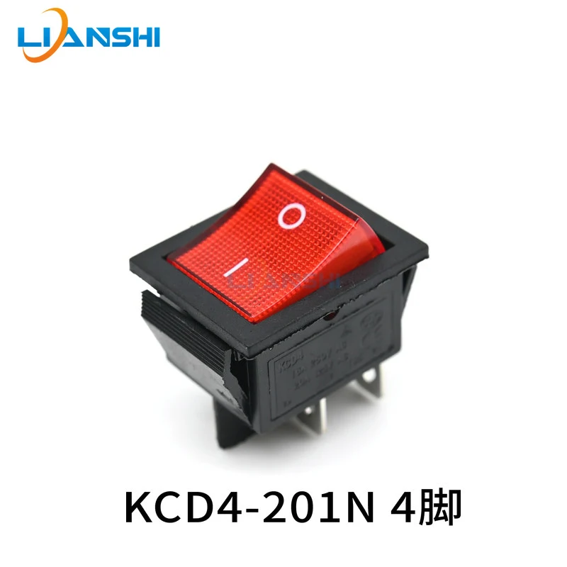 KCD4 Large Panel Rocker Switch Square Illuminated Power Switch Boat Switch For Equipment