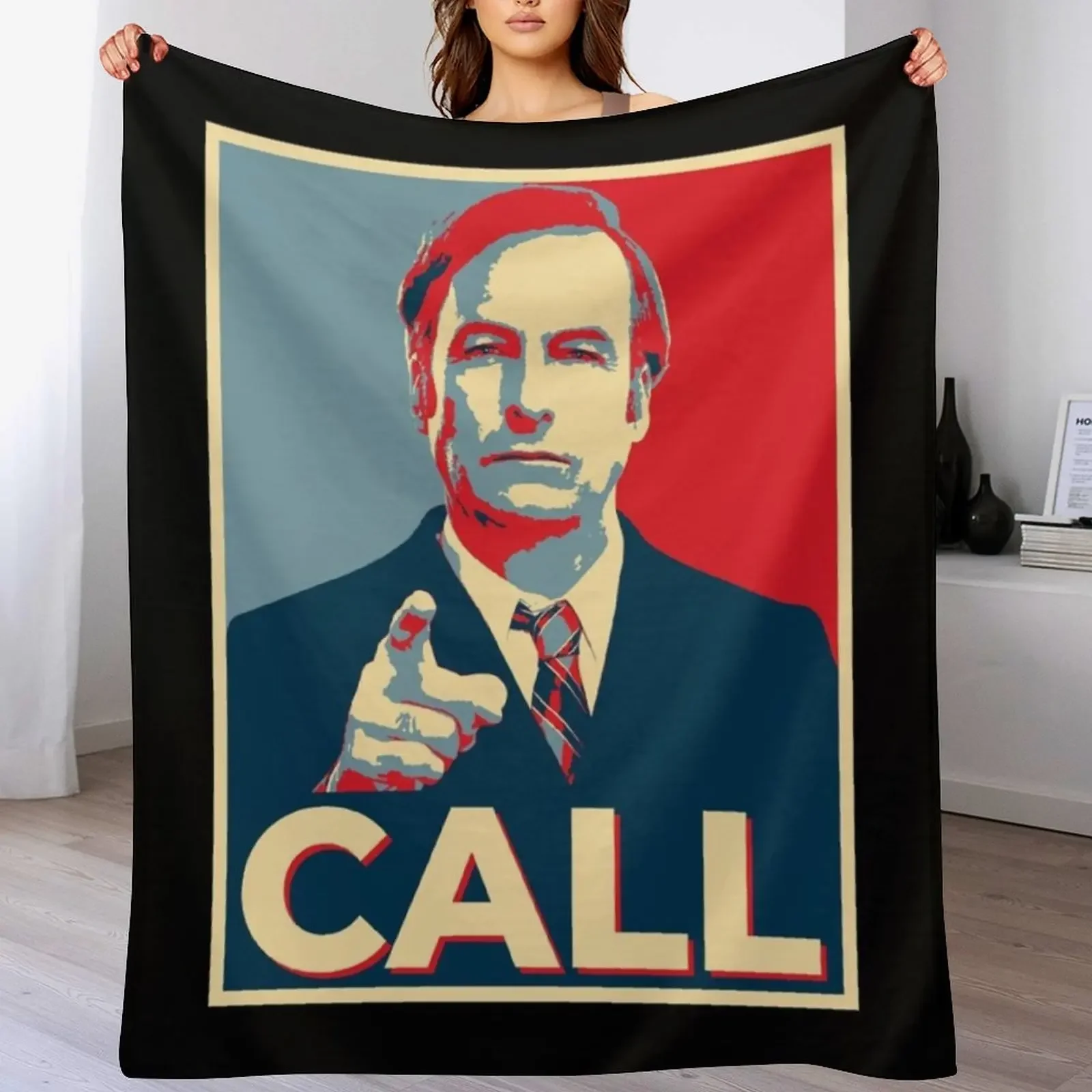 

Saul Goodman Better Call Saul Pop Art Throw Blanket Weighted Picnic Bed Fashionable Moving Blankets
