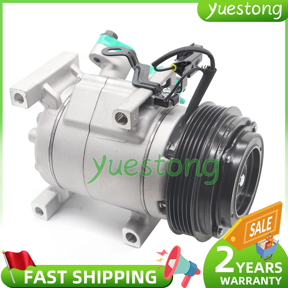 A/C Compressor For Hyundai i10 2014 2015 2016 2017 9520076KA0 9520076KA1 97701B4000 F500 9ADCA 02 F500 QADAA 03 97701-B9000