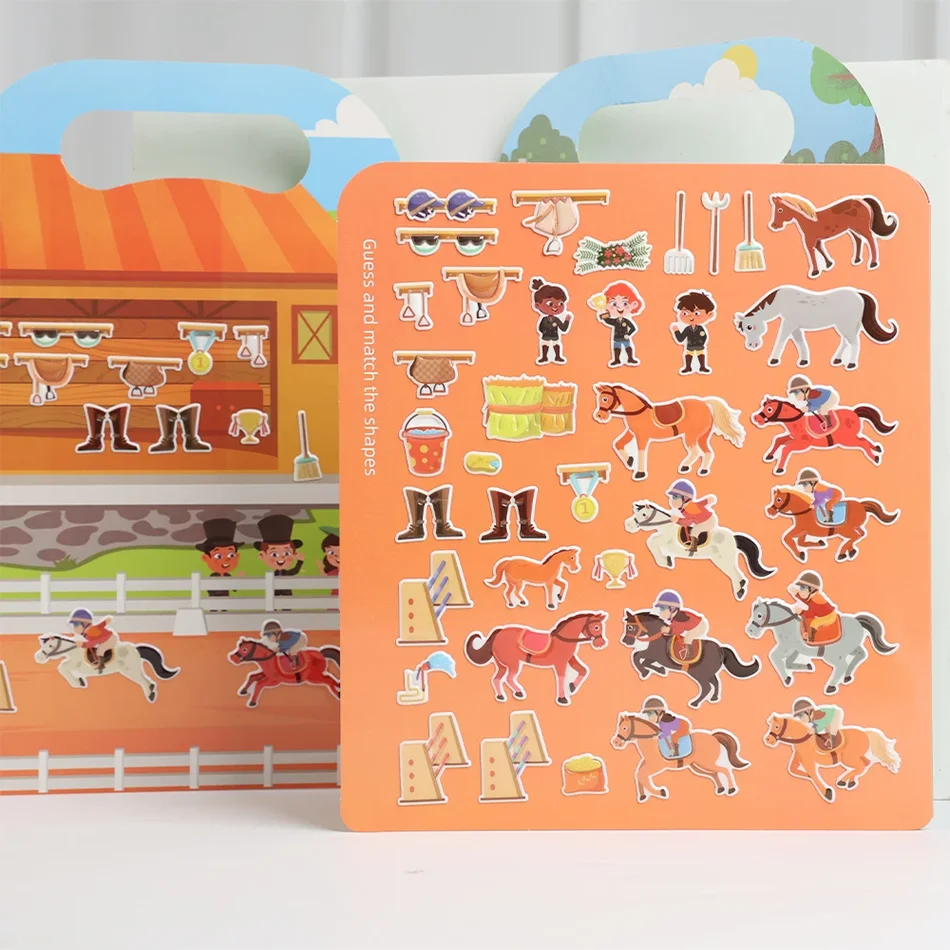 Nuovo libro di adesivi per bam - Kids Early Education Books recensione e prezzo