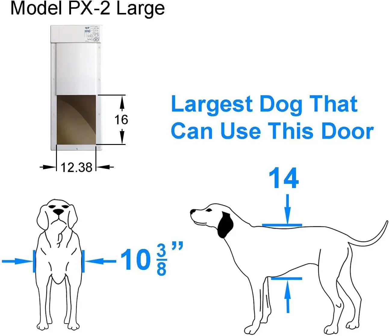 Puerta electrónica para perros, Collar ultrasónico de alta tecnología con WiFi para mascotas