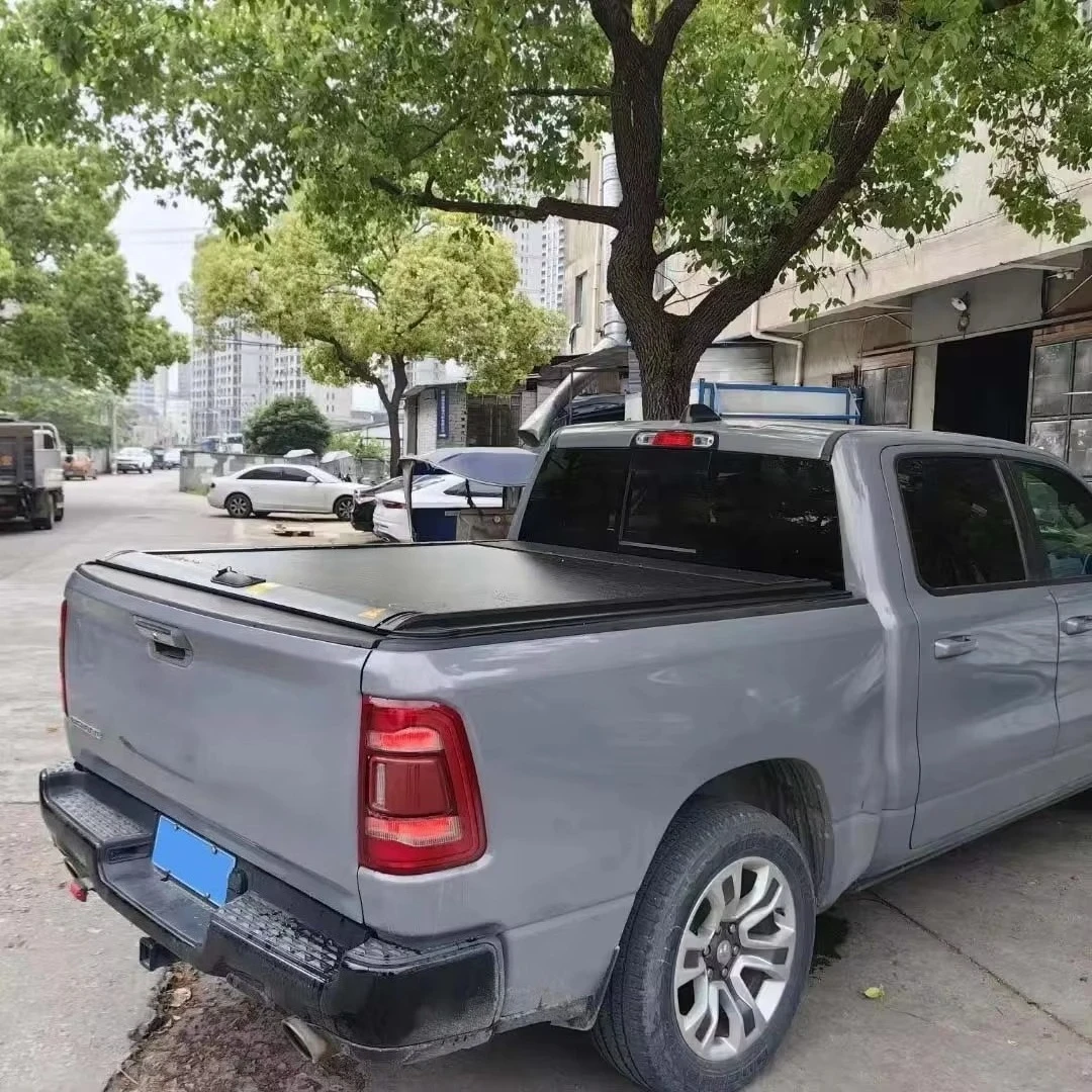 

4x4 Offroad Pickup Waterproof Retractable Tonneau Cover For Ram 1500 5.7ft 6.4ft Tail Box Truck Bed Roller Shutter Lid