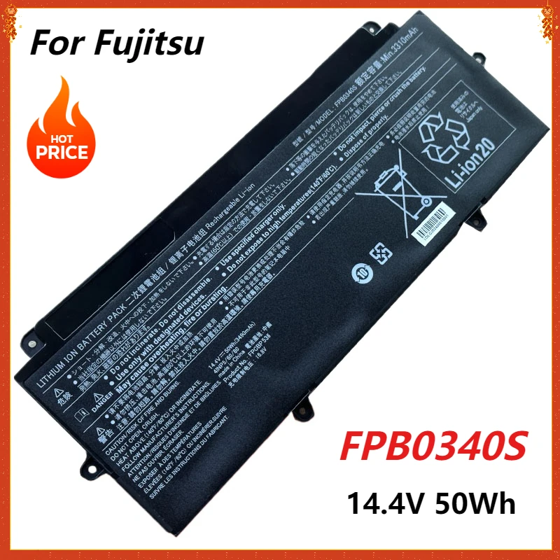 

FPB0340S FPCBP536 Laptop Battery for Fujitsu LifeBook U937 U938 U939 U939X U9310 U973 New 4 Cells