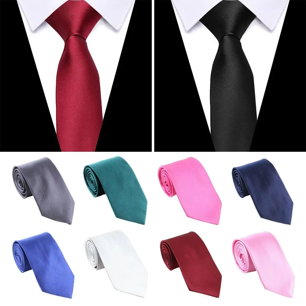 

8 cm Classic Men Tie Fashion Striped Business Shirt Accessories Newest Design Formal Cravat Office