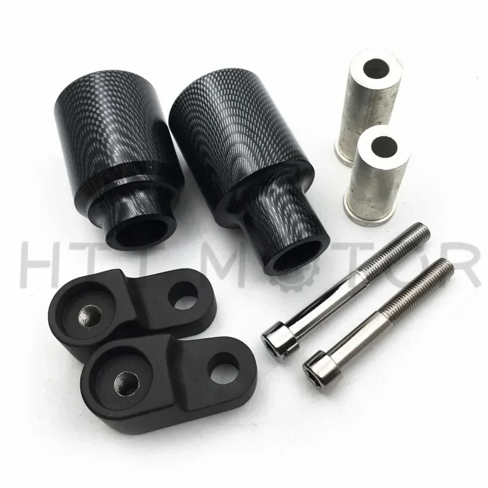 Motorcycle No Cut Frame Slider Crash Protector for Honda CBR600RR 2007-2008 Carbon FIBER