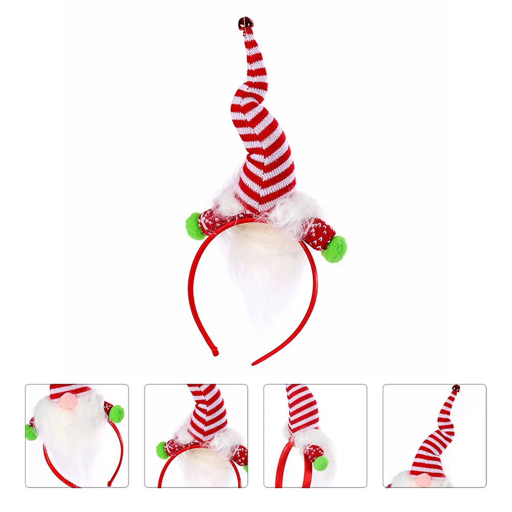

1 шт. Рождественская объемная очаровательная повязка на голову для украшения вечеринки, уникальное украшение, креативное украшение для волос