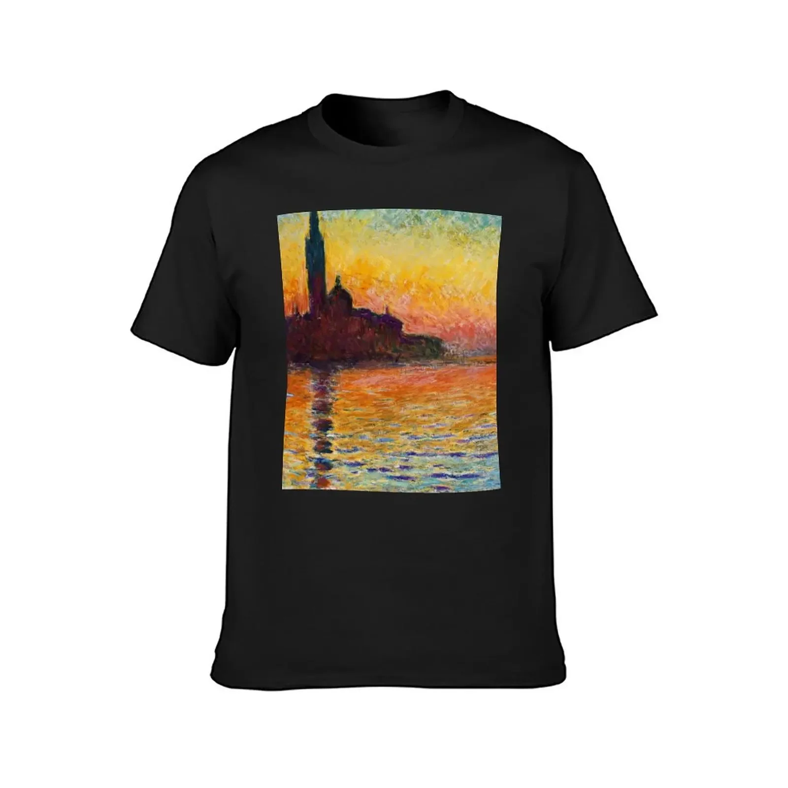 San Giorgio Maggiore at Dusk - Venice T-Shirt designer shirts heavyweights shirts graphic tees mens champion t shirts