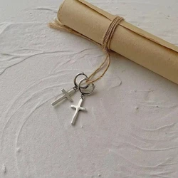 REETI 925 Sterling Silver Earrings Cross Stud Earrings Creative Hot Sexy Jewelry For Women Gift Customized
