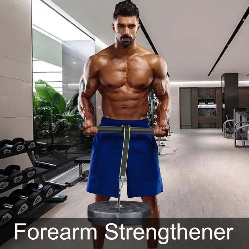 Forearm Workout Equipment Forearm Exerciser Strength Trainer Roller With Sponge Grip Wrist Trainer Roller For Men Women Golfer