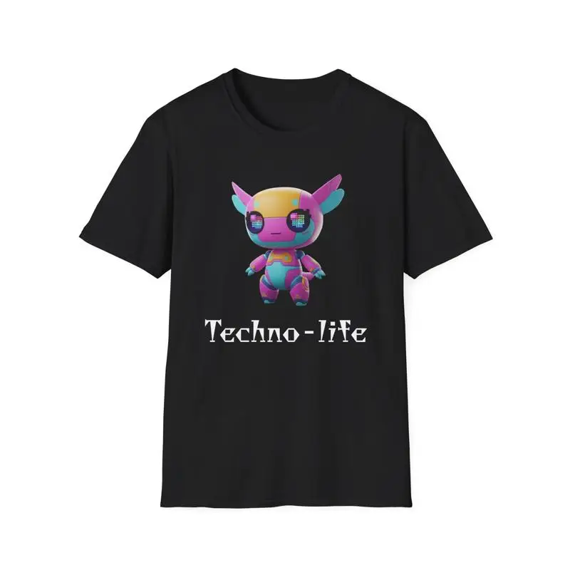 

Techno Alien 1 Softstyle T Shirt