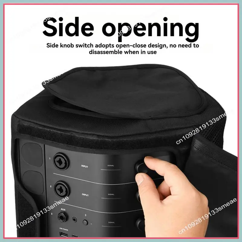 N94R For Bose S1 Pro+ Portable BT Speaker Cover Dustproof Mesh Cover Protective Case With Handle Flap Protective Dust Case