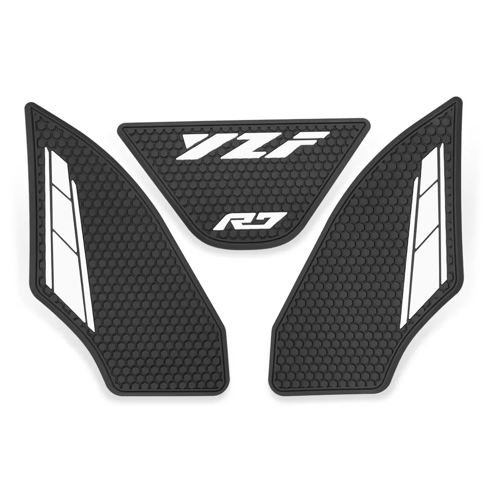 For YAMAHA YZF-R7 2026 YZFR7 YZF R7 2026 Motorcycle Side Fuel Tank Sticker Waterproof Kneepad Rubber Soft Stickers accessories