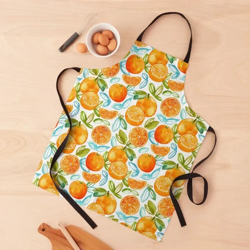 

Oranges Apron Waterproof Kitchen Woman barber men Kitchens For Men For Hairdresser Apron