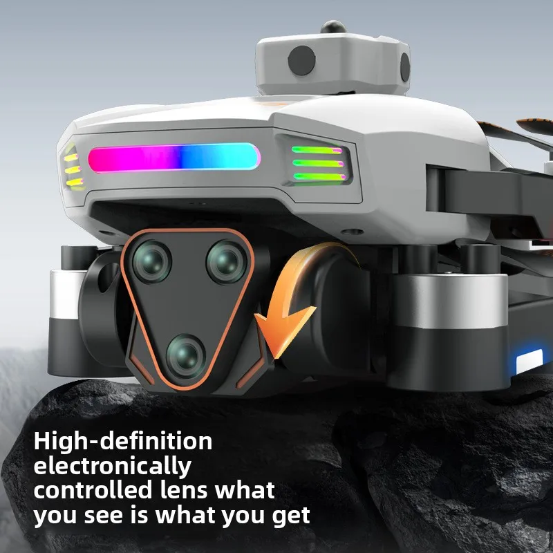 T52 ذكي تجنب العوائق ضوء اللون المهنية التصوير الجوي كاميرا محمولة 4.3 بوصة شاشة الكريستال السائل فرش Qu
