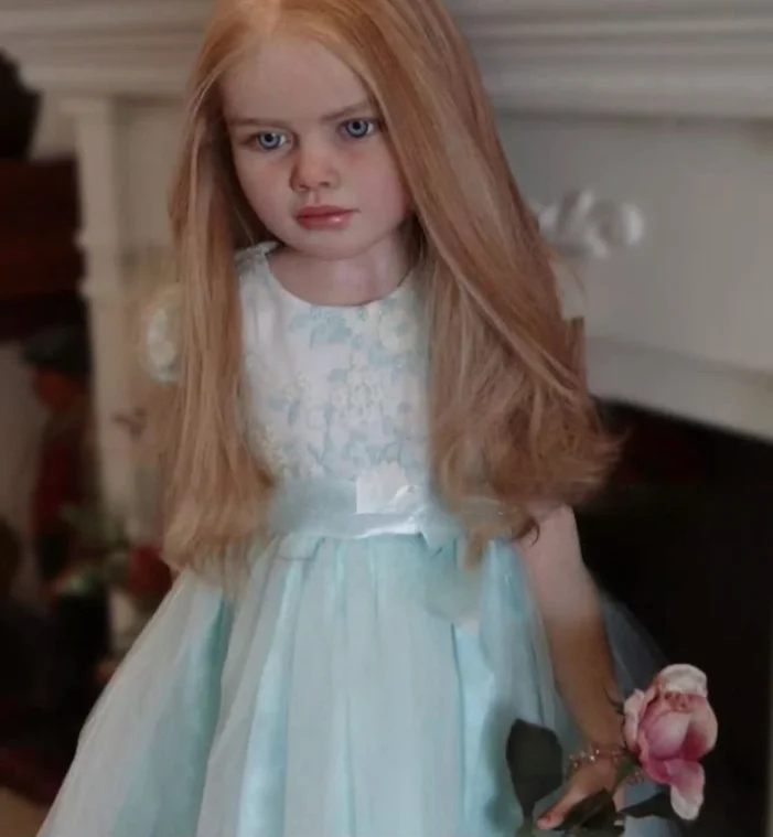 DLS 44inch Pretty Girl Gabriella Reborn Doll Toddler Fully assembled  Realistic Rooted Hair Toy