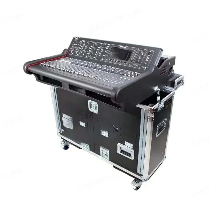 Caja de vuelo hidráulica personalizada Midas M32 Live Digital Mixer con ruedas equipo de escenario móvil portátil