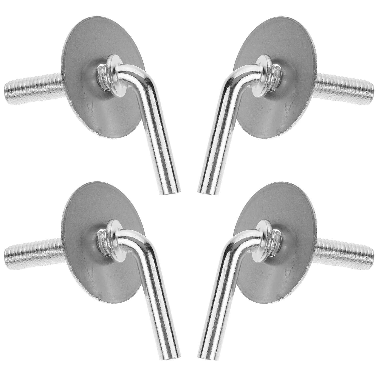

4pcs Fan Base Screws Iron Mounting Kit Compatible Assembly Bolts Long Lasting Performance Easy Installation Save Time